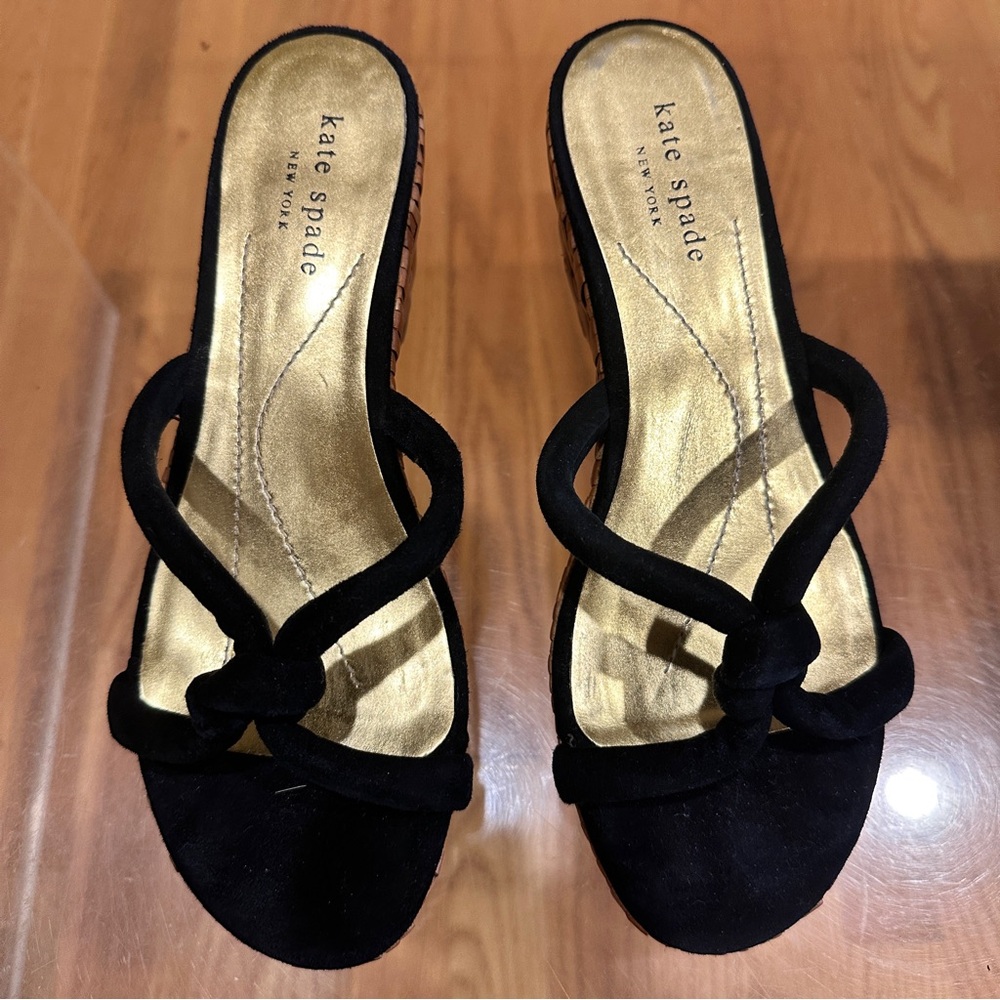 Kate Spade Bamboo Wedge Sandal